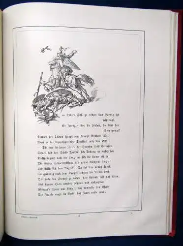 Scheffel Das Waltarilied um 1880 Rundumgoldschnitt Goldprägung Belletristik js