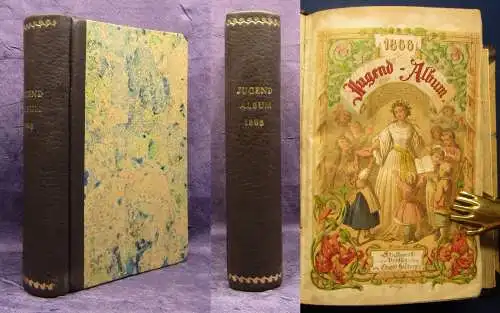 Bube Jugend-Album Blätter zur angenehmen u. lehrreichen Unterhaltung 1866 js