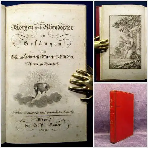 Morgen und Abendopfer in Gesängen 1810 Witschel, Pfarrer zu Igensdorf am