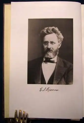 C. A. Bjerknes Sein Leben und seine Arbeit 1933 Bildband Halbpergament js