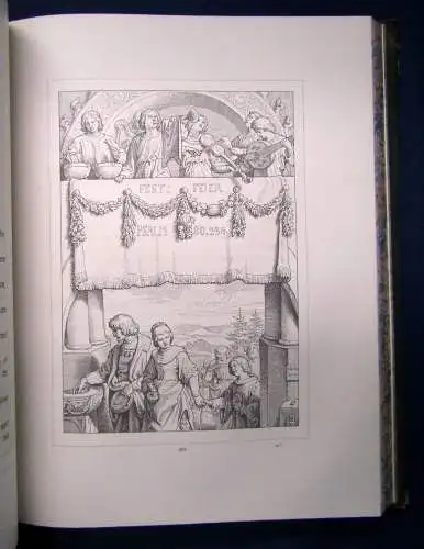 Der Psalter 1875 mit Zeichnungen von Führich & Holzschnitte von Oertel sf