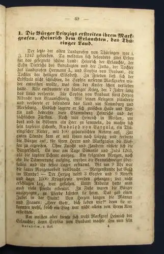 Bulnheim Die Heimath Ein Lesebuch für die Jugend der Stadt Leipzig 1862 js