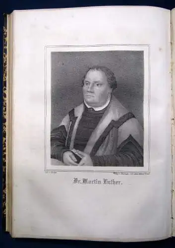 Die christliche Kirche und Schicksale u. Verfolgungen ihrer Bekenner 1850  js