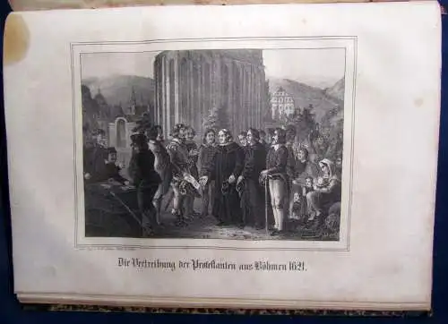 Die christliche Kirche und Schicksale u. Verfolgungen ihrer Bekenner 1850  js