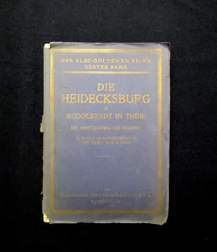 Rein Die Heidecksburg in Rudolstadt Ableger von Dresdener Barock-u. Rokoko 1924