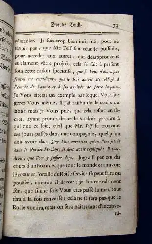 Moser Rettung der Ehre und Unschuld des Freiherrn v. Goerz 1776 Geschichte  mb