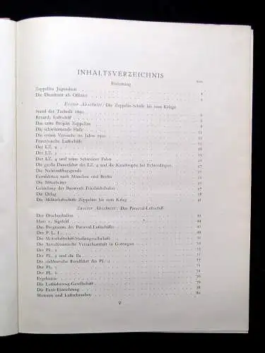 Parseval Graf Zeppelin und die deutsche Luftfahrt o.J. Mit 120 Abbildungen Jost