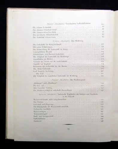 Parseval Graf Zeppelin und die deutsche Luftfahrt o.J. Mit 120 Abbildungen Jost