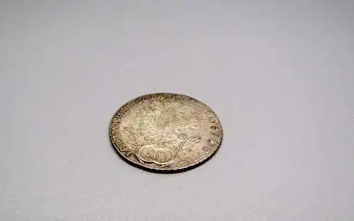 20 Kreuzer 1804 Österreich Rand mit Verzierung Silber 583er G ca.6,6g vz