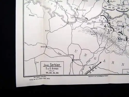 Der Weltkrieg 1914 bis 1918 Bd.2 apart Die  Befreiung Ostpreußens 1925