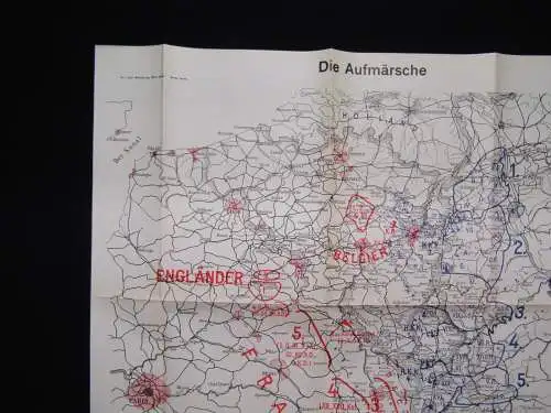 Der Weltkrieg 1914 bis 1918 Bd.1 apart Die Grenzschlachten im Westen 1925