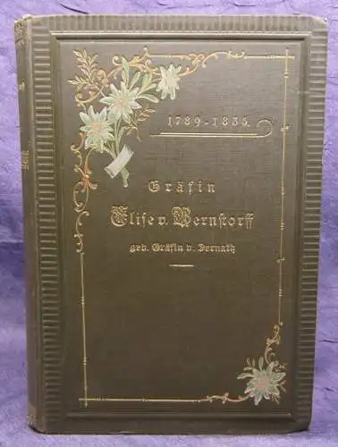 Gräfin Elise von Bernstorff geborene Gräfin von Dernath 1789 bis 1835, 1896 js