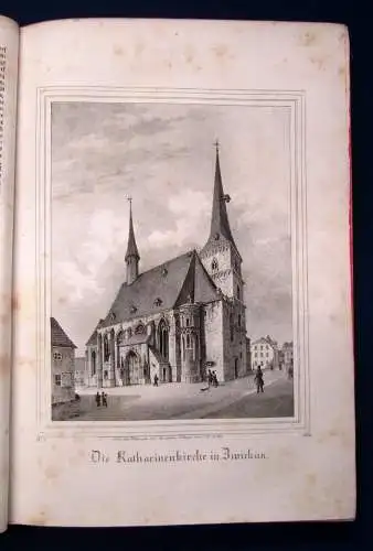 Saxonia Museum für Sächsische Vaterlandskunde 4. Band 65 Lithographien rar  js