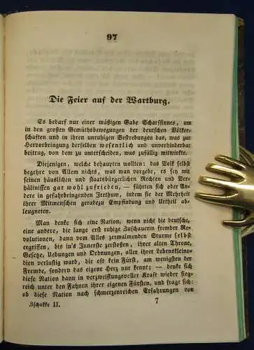 Famillien- Bibliothek der deutschen Classiker 2 Bände in 1 Buch 1844 Lyrik js