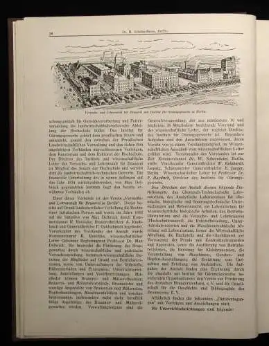 Die deutsche Braukunst der Gegenwart 1930 selten Handwerk Industrie Vertrieb