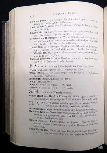 Demmin Die Kriegswaffen in ihrer historischen Entwicklung 1886 Geschichte mb