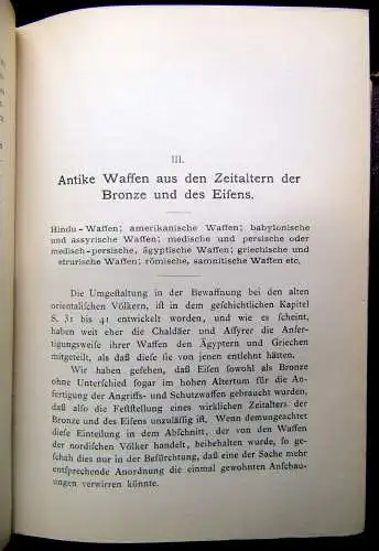 Demmin Die Kriegswaffen in ihrer historischen Entwicklung 1886 Geschichte mb