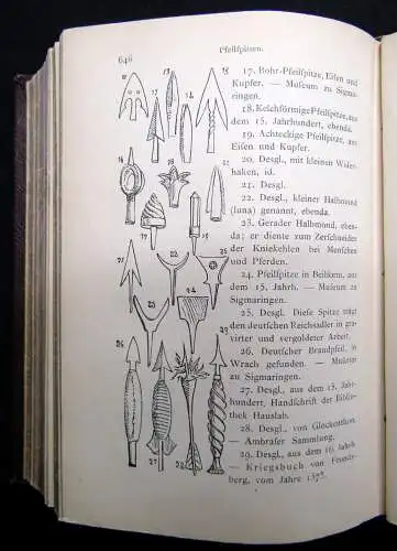 Demmin Die Kriegswaffen in ihrer historischen Entwicklung 1886 Geschichte mb