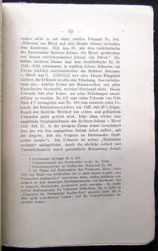 Beiträge zur Geschichte Dortmunds und der Graffschaft Mark XXII. 1913 Geschichte