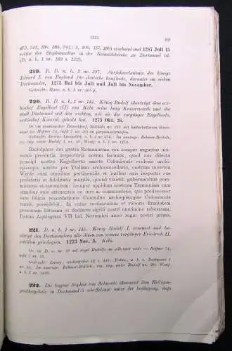 Rübel Dortmunder Urkundenbuch Ergänzungsband I.(No.1-906) 789-1350; 1910