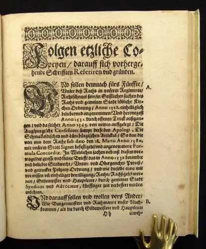 Heinrich Gründlicher und bestendiger Gegenbericht / Verantwortung 1604 js