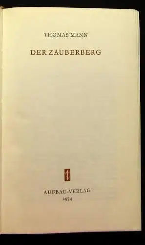 Thomas Mann Romane und Erzählungen komplett 1-10 1.Auflage 174 Or.SU Klassiker j