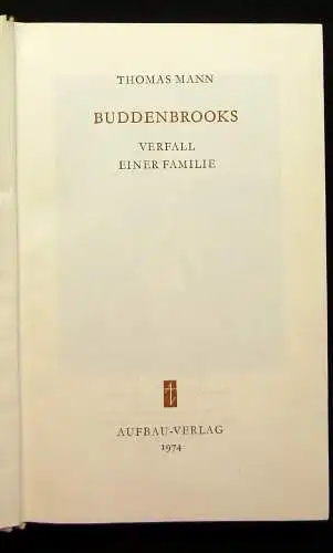 Thomas Mann Romane und Erzählungen komplett 1-10 1.Auflage 174 Or.SU Klassiker j