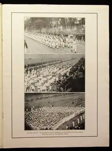 Erinnerungsblätter Arbeits-Turn- und Sportbund 1928 3. Sächsisches Sportfest js