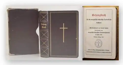 Schäfer Gesangbuch 1930 Religion Christentum Evangelisch Theologie Kirche xy