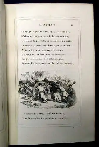 Barthelemy et Mery Napoleon en Egypte um 1842 Geschichte mb