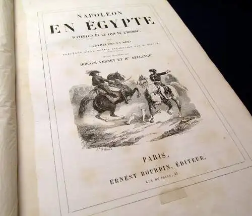 Barthelemy et Mery Napoleon en Egypte um 1842 Geschichte mb