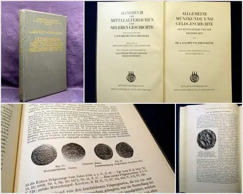 Von Ebengreuth Allgemeine Münzkunde und Geldgeschichte 1926 Geschichte Münzen mb