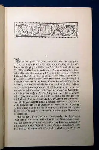 Hesse Tillys Quartier Eine niedersächsische Geschichte 1891 Belletristik mb