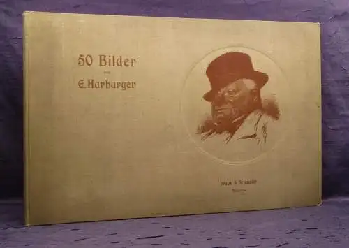 50 Bilder von E.Harburger Gedichte Geschichten Erzählungen um 1900 js