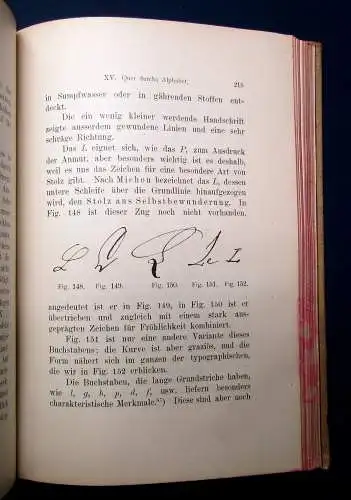 Busse Praktisches Lehrbuch der Graphologie 1906 mit 204 Handschriften-Proben mb