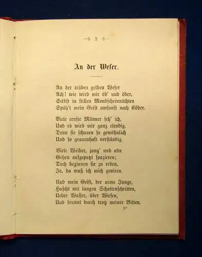 Post, Albert Hermann Bremer Leben 1872 sehr selten Literatur Gedichte Satire mb