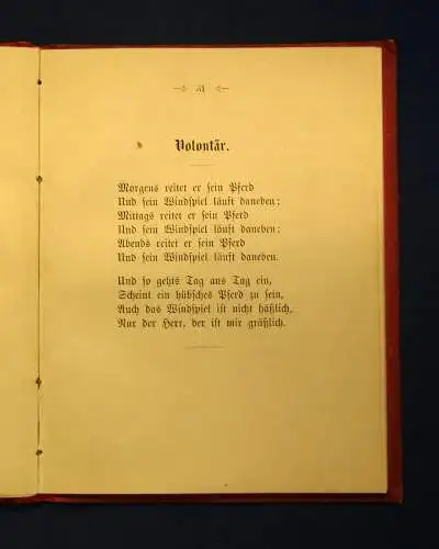 Post, Albert Hermann Bremer Leben 1872 sehr selten Literatur Gedichte Satire mb