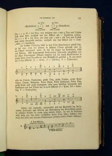 Riemann Große Kompositionslehre 2 Bde.(v.3) Homophon, Polyphon 1902  js