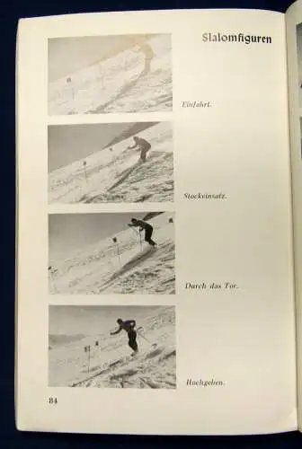 Harster Skischule von A-Z Ein einfacher Weg zur Vollendung im Skilauf 1939 js