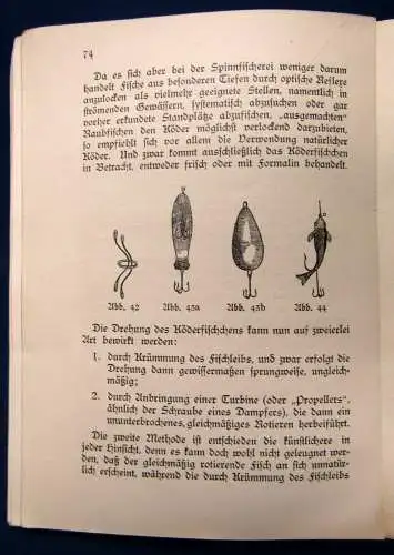 Lory Lehrmeister-Bibliothek Nr.23/24 angelsport 1910 Fischerei Hobby js