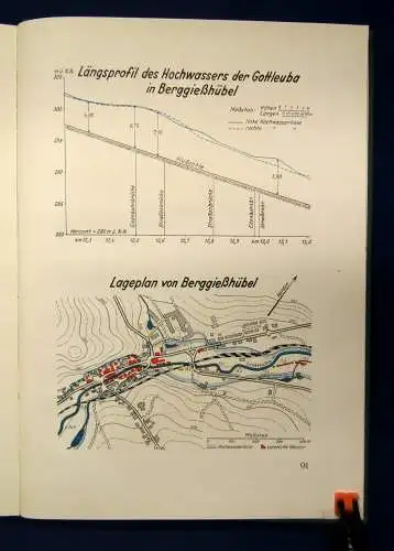 Fickert Das Katastrophenhochwasser im Ostererzgebirge im Juli 1927 Sachsen js