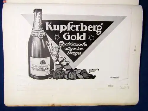 Schönbrunn Julius) Gipken Monographien Deutscher Reklamekünstler 6.Heft 1912 js