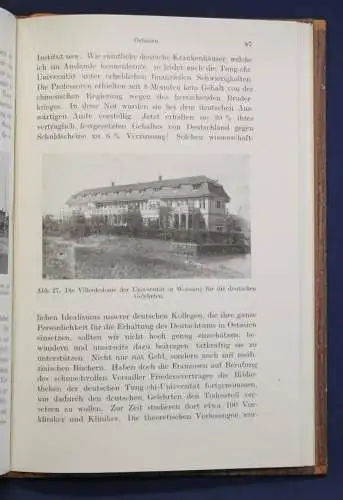 Haberland Ein ärztlicher Streifzug 1928 Halbleder-Handeinband Georg Schuster sf