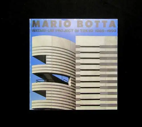 Mario Botta Watari- Um Project in Tokyo 1985- 1900 1990 Architektur Modelle