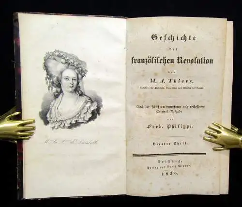 Philippi Geschichte der französischen Revolution 5 Bde. komplett 1836 Geschichte