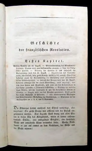 Philippi Geschichte der französischen Revolution 5 Bde. komplett 1836 Geschichte