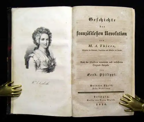 Philippi Geschichte der französischen Revolution 5 Bde. komplett 1836 Geschichte