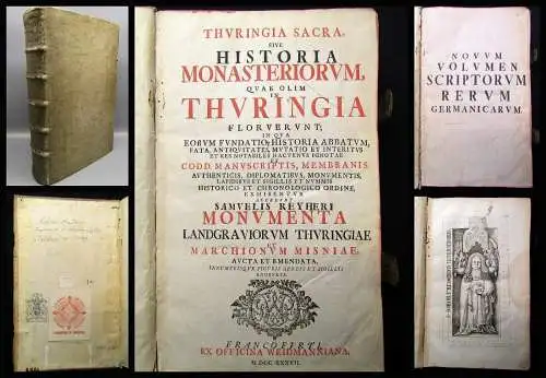 Otto, Heinrich Friedrich Thuringia sacra, sive historia monasteriorum, quae olim