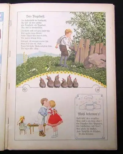 Holst, Adolf illustr. Kutzer, Ernst Das goldene Tor. Ein neues Kinderbuch 1913
