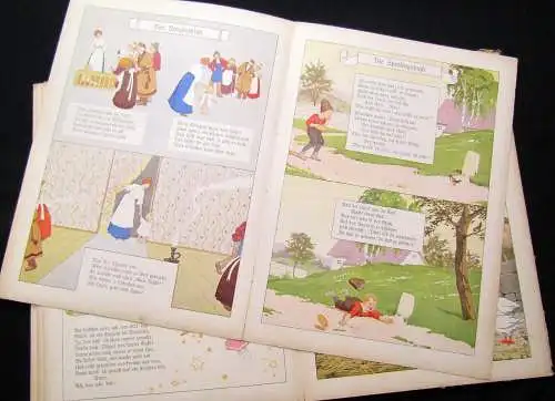 Holst, Adolf illustr. Kutzer, Ernst Das goldene Tor. Ein neues Kinderbuch 1913